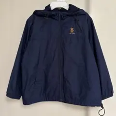 ミキハウス　定番ウインドブレイカー・ネイビー　110