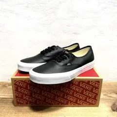 新品 希少 US28.5cm VANS authentic レザー海外正規品