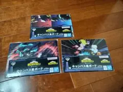 ヒロアカ　一番くじ　I賞キャンバス風ボード