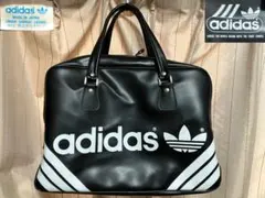 adidas ボストンバッグ 70〜80年代 ブラック 日本製 - メルカリ