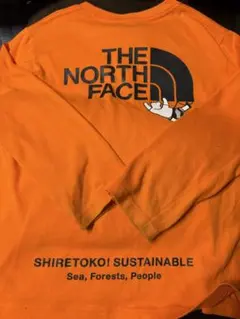 THE NORTH FACE 長袖カットソー 130cm オレンジロンT