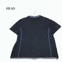 ヘッド 半袖Tシャツ スポーツウェア テニス 黒 シンプル 無地 LL サイズのサムネイル
