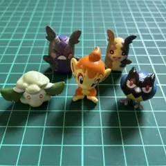 ポケモン ミニフィギュア 5体セット