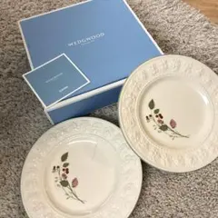 Wedgwood 平皿2枚 フェスティビティ ラズベリーのサムネイル