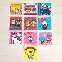 サンリオキャラクターズ シールコレクション 10枚セット セリア