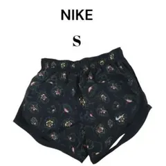 NIKE レディース　スイミングパンツ花柄【S】ブラック系