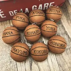 みる様専用 ☻ ミニバスケットボール型キーホルダー