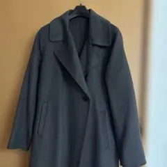sov ソブ フードが可愛いリボンコート グレー系 | Mercari