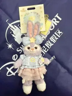 上海ディズニー　ステラルー　ぬいぐるみキーチェーン