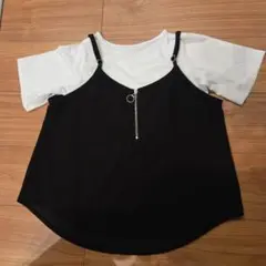 ブラックキャミソール　150cm