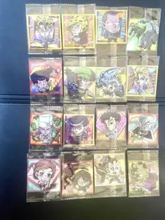 ジョジョの奇妙な冒険 4弾　ウエハースシール　16枚セット　ノーマル　レア