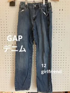 中古GAP デニムジーンズgirlfriend12 regular 150cm