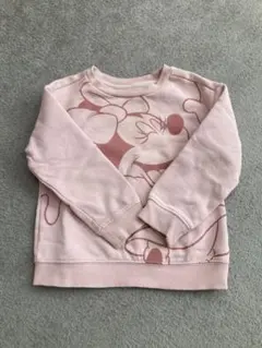 baby GAP ミッキーマウス トレーナー 4歳 ピンク