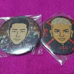 缶バッジ大中 携帯クリーナーストラップ