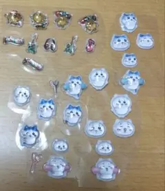 ボンボンドロップシール　ちいかわ　ハチワレ　うさぎ　おすそ分け