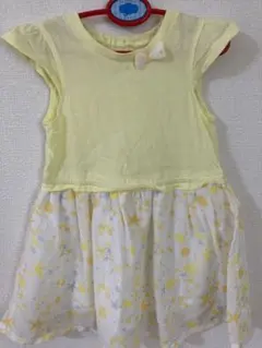 ノースリーブワンピース 90 綿100%