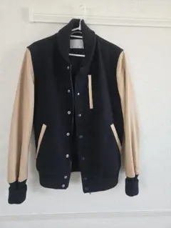 URBAN RESEARCH iD スタジャン M ネイビー/ベージュのサムネイル