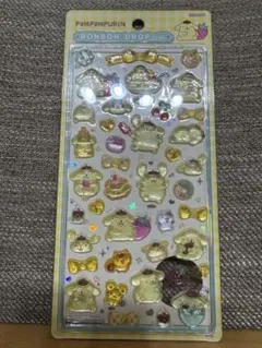 ポムポムプリン ボンボンドロップシール