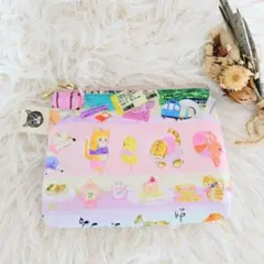 ユキエモン　ファスナーポーチ　ホビーボーダー　ピンク