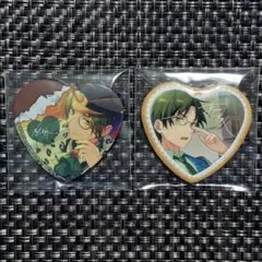 【即OK】あんスタ　ハート缶バッジ　敬人　2点