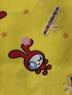 USAGICHAN コットン生地 イエロー