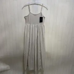 【新品未使用】カスタネ リブ切替キャミワンピース