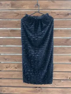 美品 DISCOAT ロングスカート　フリー　ゴム