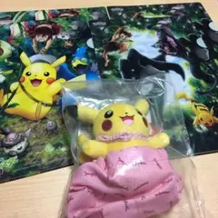 ピカチュー 一番くじ ぬいぐるみ クリアファイル4枚 セット