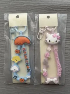 【新品】　サンリオ大賞　ラバーコードキーホルダー　チャーミーキティ　kirimi