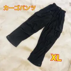 メンズ ズボン コーデュロイ カーゴパンツ ロングパンツ ワイドパンツ XL