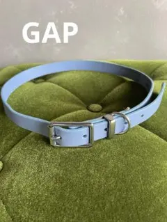 Gap 本革 ベルト ライトブルー XSサイズ
