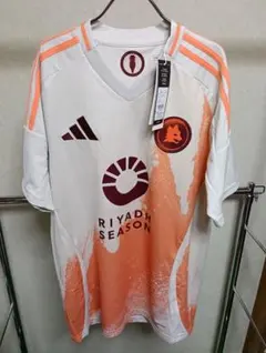 正規品・新品タグ付き！ ASローマ ユニフォーム 24-25 アウェイ Mサイズ