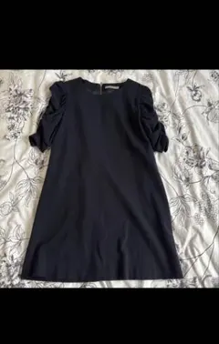 美品✨Theory luxe✨ウール混 ギャザースリーブ ワンピース