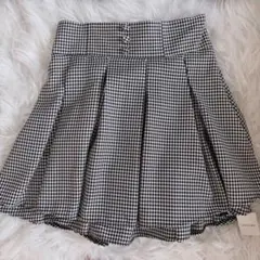 INGNI ミニスカート 白黒 ギンガムチェックのサムネイル