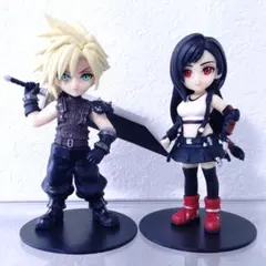 ジャンク品】ファイナルファンタジー7 クラウド ティファ フィギュア