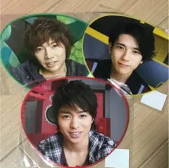 ミニうちわ  嵐 二宮 相葉 櫻井 3つセット