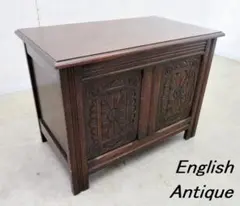 イギリス アンティーク 家具 ブランケットボックス コファ 英国 6218e イギリス アンティーク 家具 ブランケットボックス コファ 英国 6218e