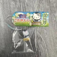ご当地キティ　根付け　東京限定　東京タワー　モノクロ げきレア 東京タワー❤️キティ モノクロ レトロ 根付け ストラップ ご当地 限定