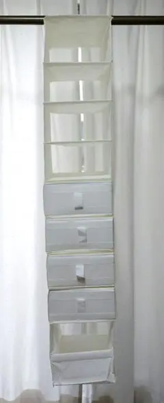 IKEA 吊り下げ収納ラック 9段(引き出し付き)