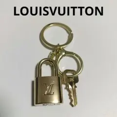 ルイヴィトン パドロック 南京錠 鍵付き315 キーホルダー キーリング 鍵