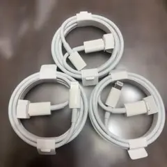 iPhone ホワイトLightningケーブル 3本セット+オマケ