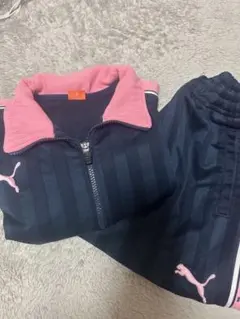 Puma ネイビー ピンク ジャージ 廃盤