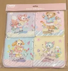 【新品未使用】Disney　ミニタオルセット　ダッフィーアンドフレンズ