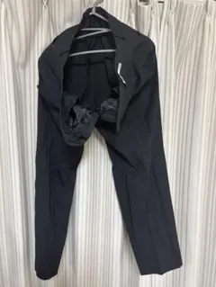 ストライプ柄 ダークネイビー スラックス ウエスト89cm