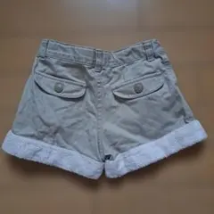 COMME CA ISM 半ズボン 100A ベージュ