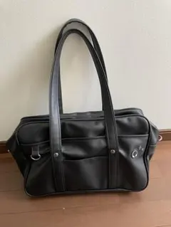 学生サブバッグ　黒