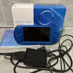 PSP-3000VB 本体 箱・ケーブル付き 動作確認済 バッテリー無 SONY
