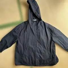 フード付き黒ジャケット Lサイズ