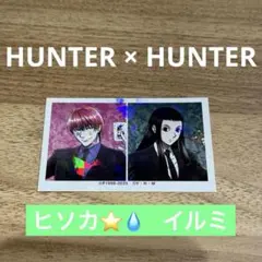 HUNTER×HUNTER アニメイト イラストカード ヒソカ イルミ