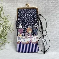 がま口メガネケース　ジョリーフルール　joliアントワネット